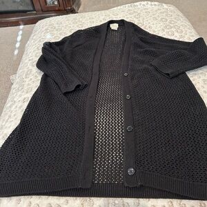 Women’s Size Large Netted Cardigan